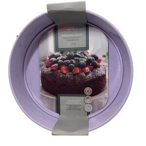 Master Class 9" Premium Non-Stick Springform Cake Pan Lavender Color Heavy Gauge